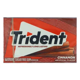 Trident Cinnamon Gum – Chew for Fresh Breath and Healthy Teeth