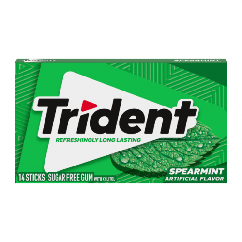 Sugar-Free Spearmint Chewing Gum