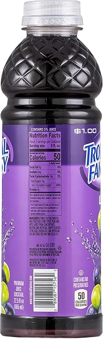 Tropical Fantasy Grape Premium Juice Cocktail