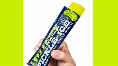 Van Holten’s Pickle-Ice freeze pop ready to freeze and enjoy.