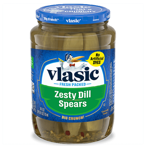 Zesty Dill Pickle Spears Jar