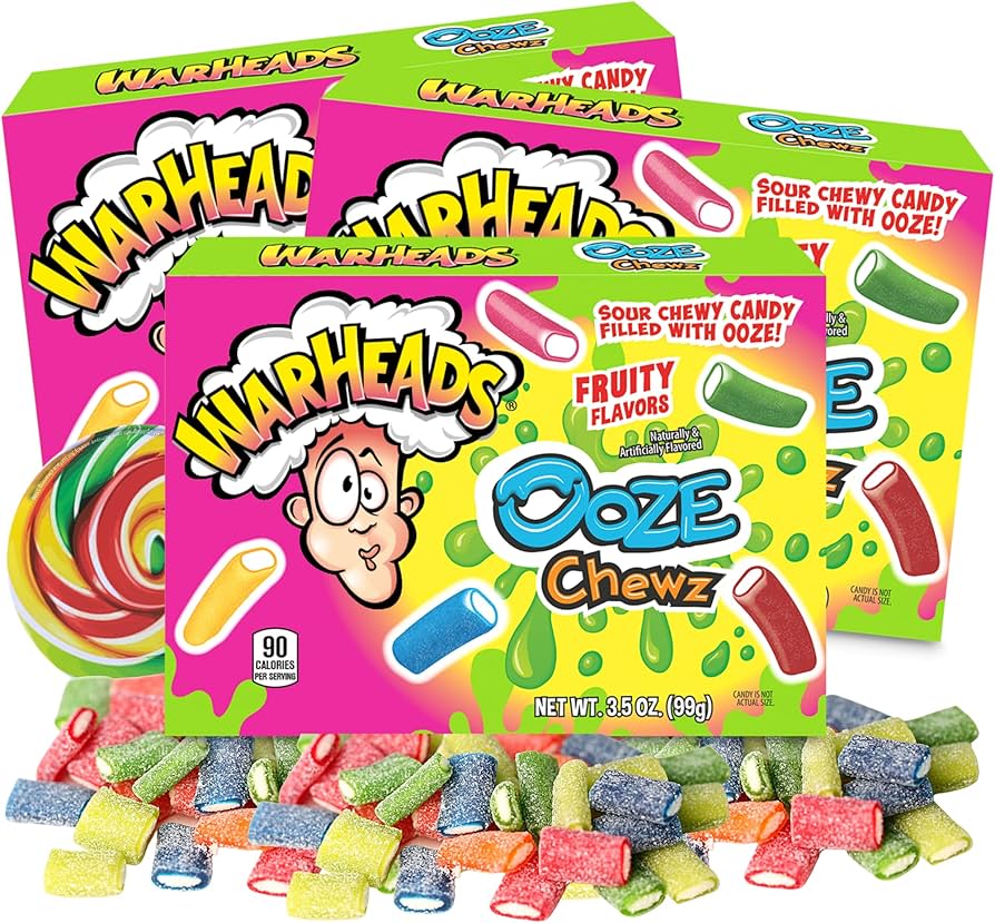 Warheads Ooze Chews
