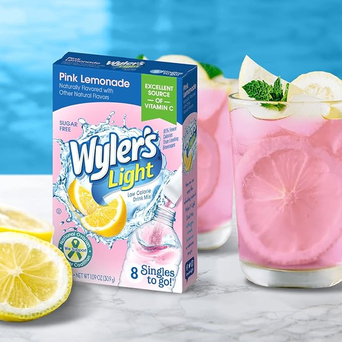 Wyler’s Light Sugar-Free Pink Lemonade Drink Mix