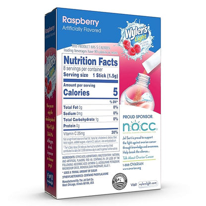 Wyler’s Light Raspberry Singles To Go 8-Pack Box