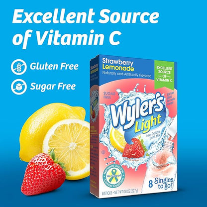 Wyler’s Light Strawberry Lemonade Singles To Go 