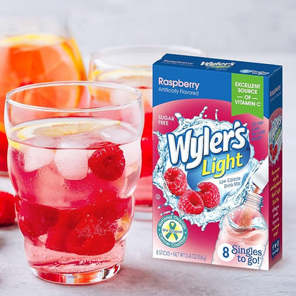 Wyler’s Light Singles To Go Raspberry 