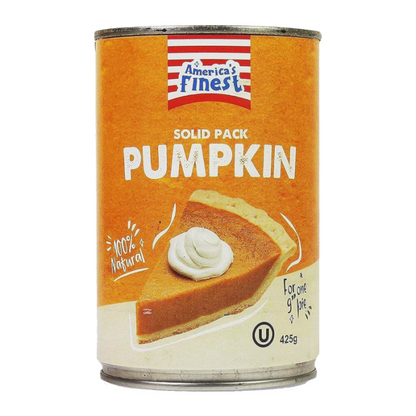 America's Finest Solid Pack Pumpkin 15 oz can