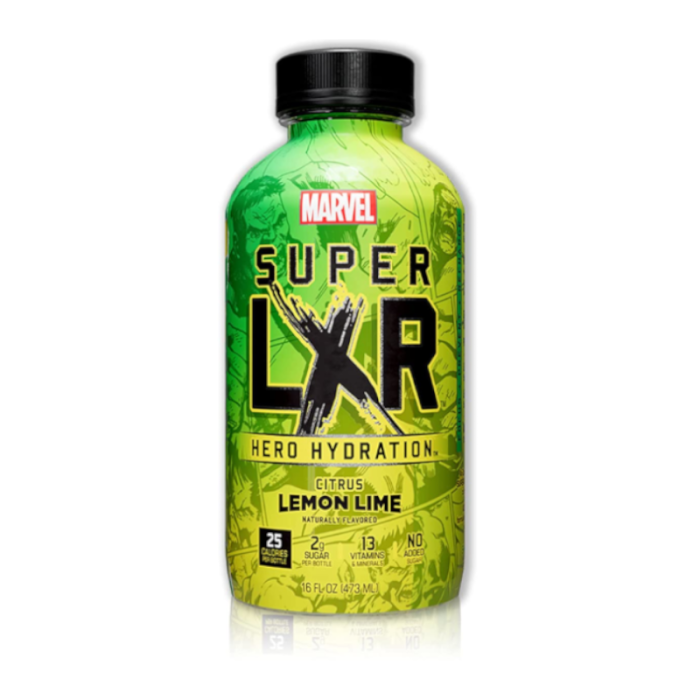 Citrus Lemon Lime hydration beverage by Arizona x Marvel