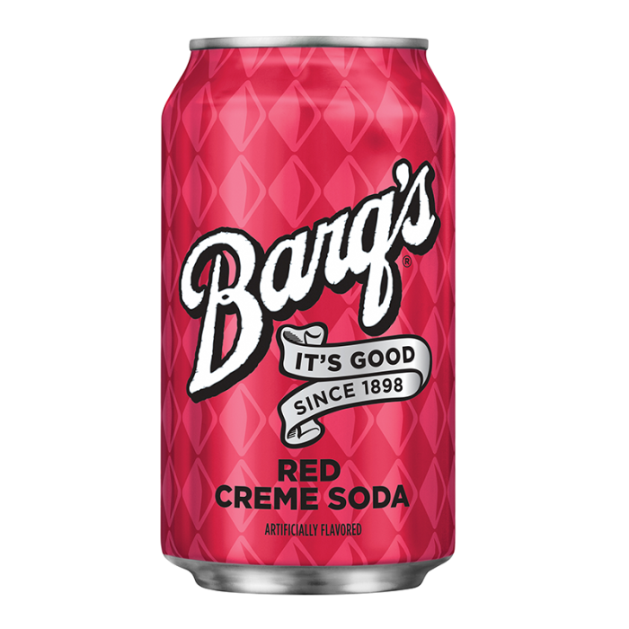 Red crème soda single can
