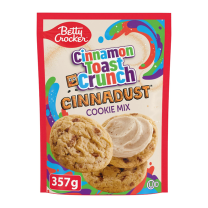 Cinnamon Toast Crunch flavored cookie mix by Betty Crocker