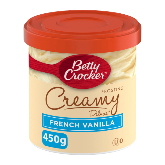 Creamy deluxe French vanilla frosting by Betty Crocker