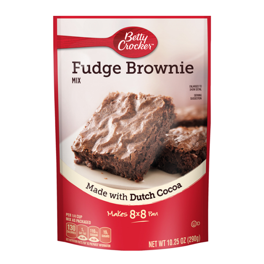 290 g brownie mix pouch for easy baking