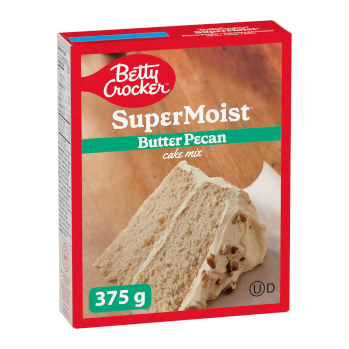 Betty Crocker Super Moist Butter Pecan Cake Mix 375 g box