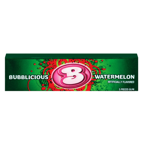 Bubblicious Watermelon Bubblegum – Chewy American Candy