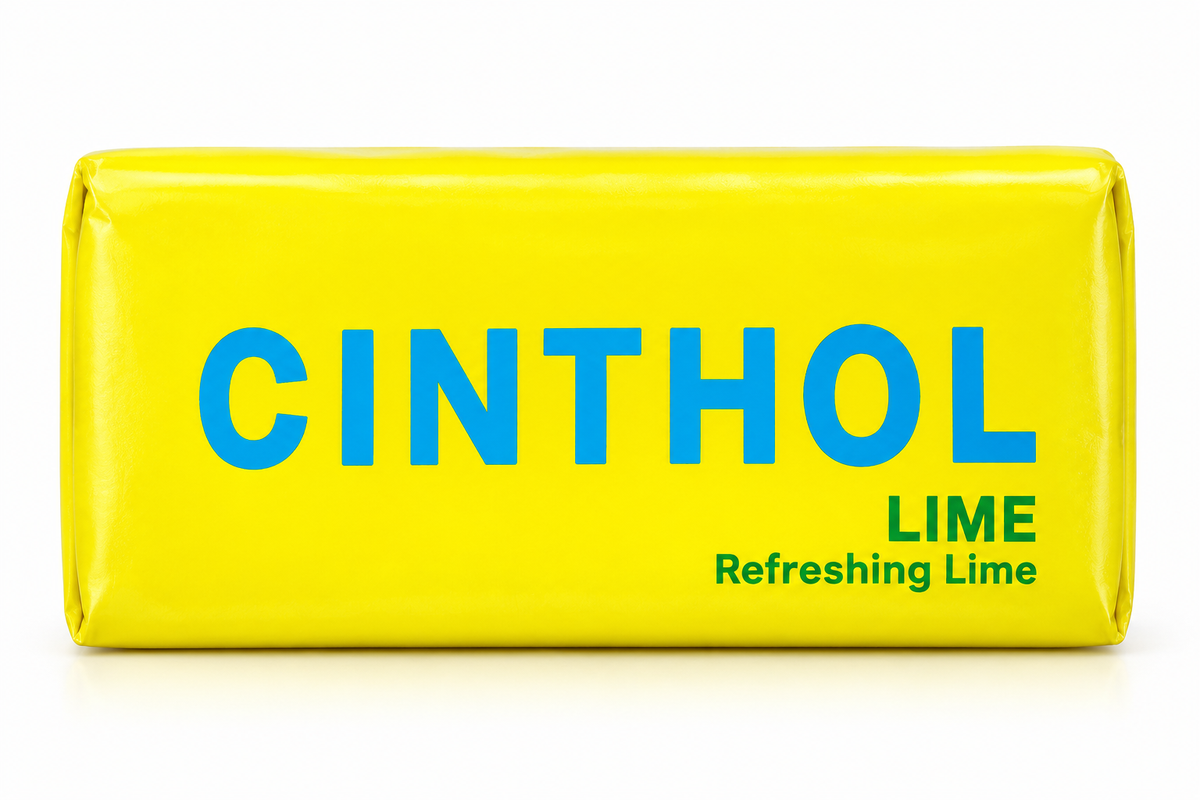 Cinthol Lime Fresh Soap 100g in bright yellow packaging with refreshing lime branding