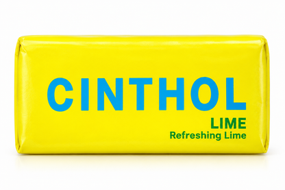 Cinthol Lime Fresh Soap 100g in bright yellow packaging with refreshing lime branding