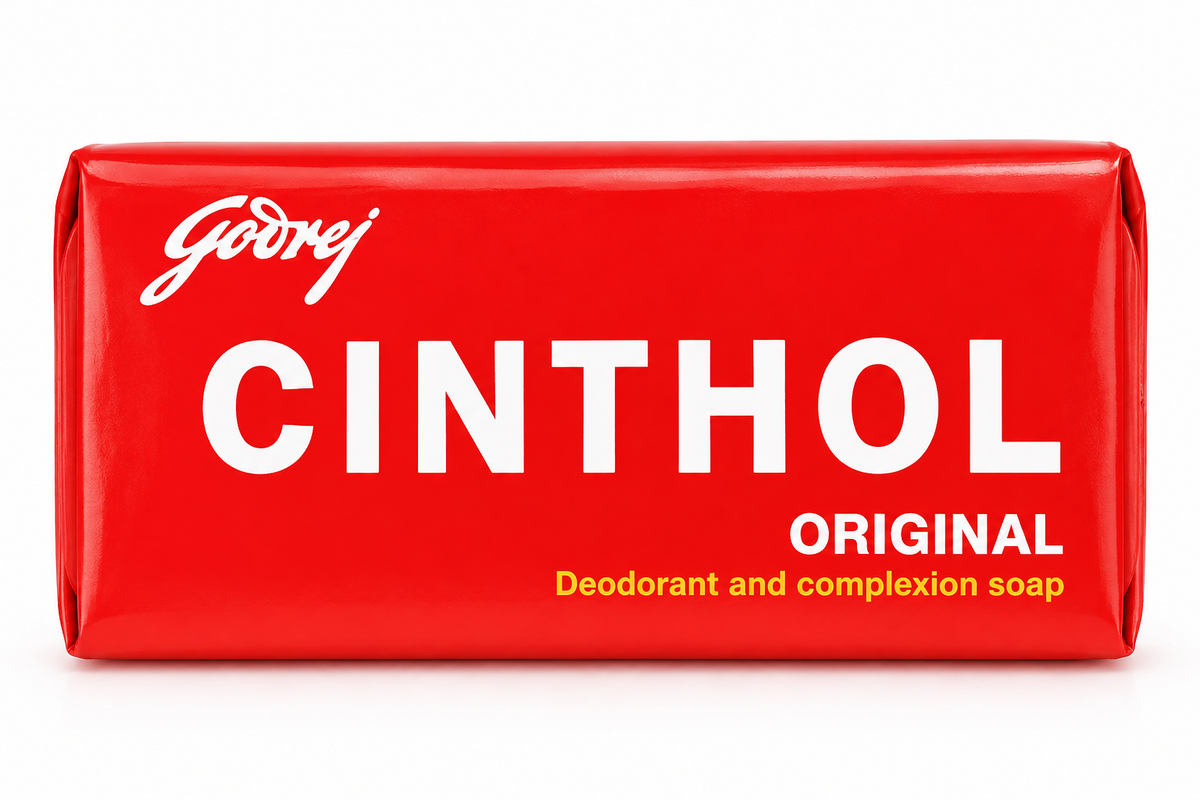 Cinthol Original Soap 100g in iconic red packaging with white Cinthol branding