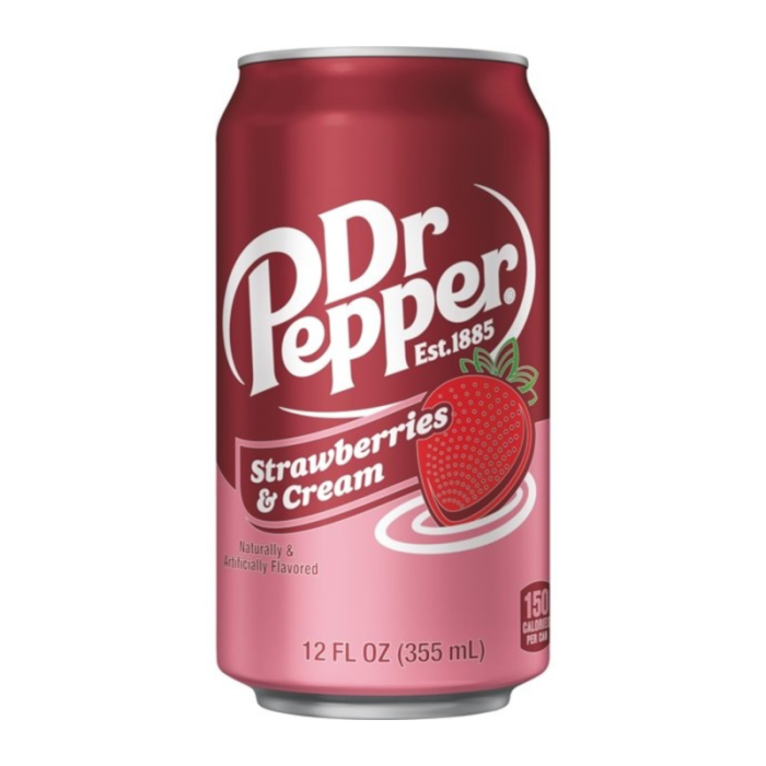 Strawberry Cream Flavored Dr Pepper