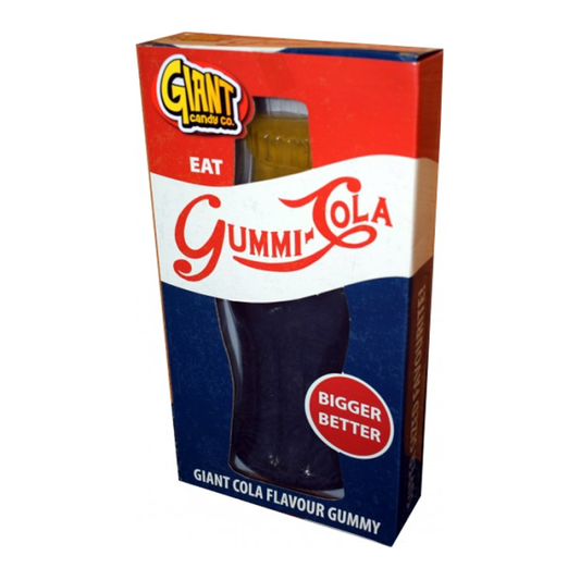 Giant Gummy Cola Bottle 800g showing the full bottle-shaped candy