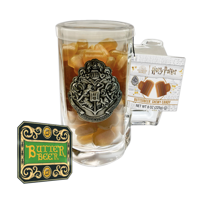 Jelly Belly Harry Potter Glass featuring Wizarding World designs