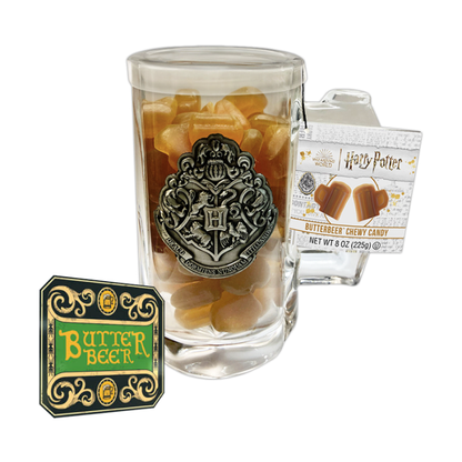 Jelly Belly Harry Potter Glass featuring Wizarding World designs