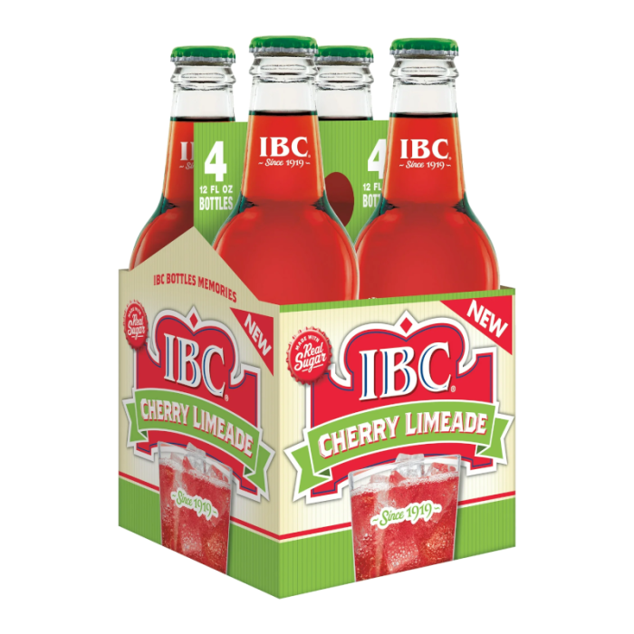 Cherry Limeade Soda by IBC 