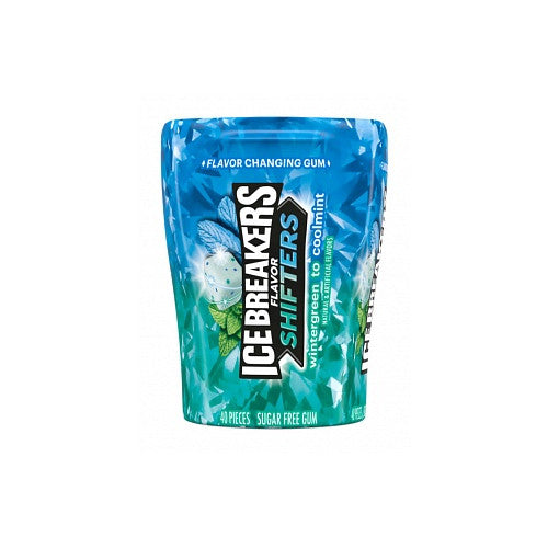 Wintergreen to Coolmint Sugar-Free Gum