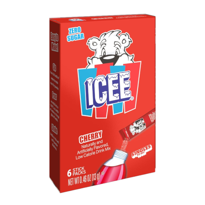 Icee Cherry Powdered Drink Mix