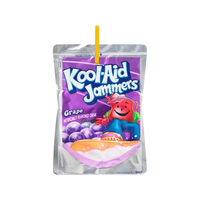 Kool-Aid Grape Jammer single-serve pouch
