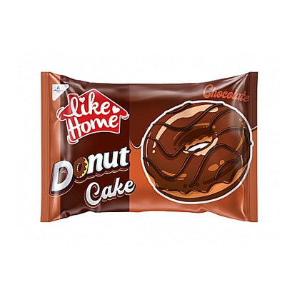 Like Home Donut Cake Chocolate 40g pack with chocolate glazed donut image
