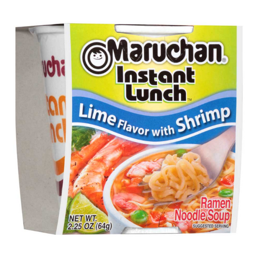 Maruchan Lime Shrimp Instant Lunch Ramen – Single-Serve 2.25 oz
