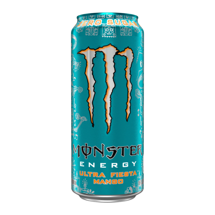 Sugar-free tropical mango energy drink by Monster – EU 500 ml