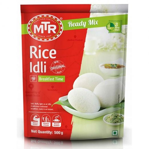 MTR Instant Rice Idli Mix 500g pack – Ready Mix for soft, fluffy traditional idlis