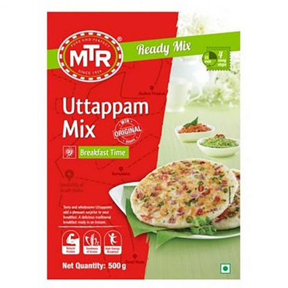 MTR Uttappam Mix 500g pack – Instant ready-to-cook South Indian uttappam mix
