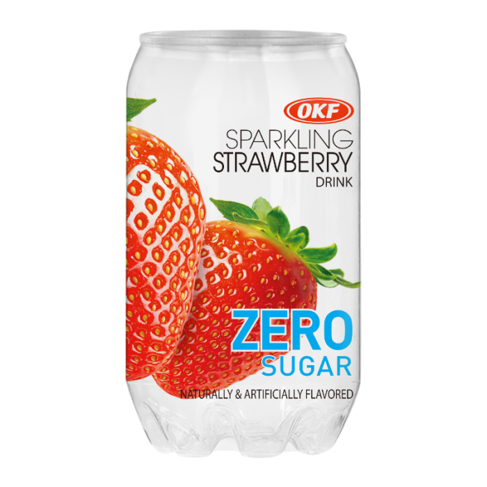 OKF Zero Sugar Strawberry Soda 350ml
