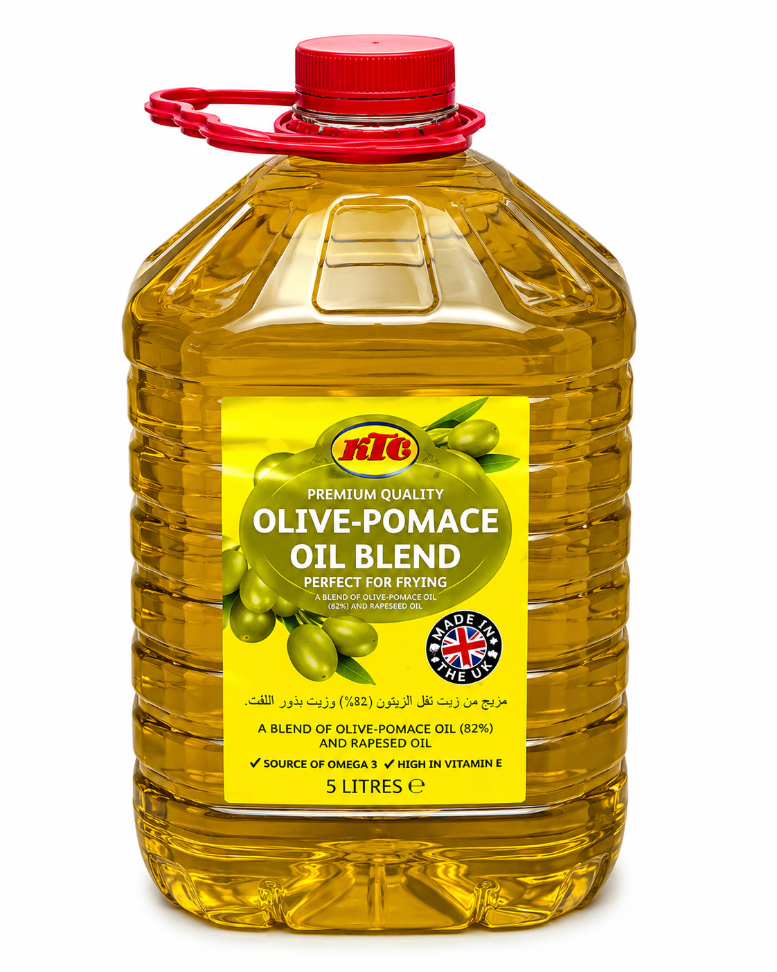 KTC Olive Pomace Oil Blend 5L – Premium Cooking Oil for Frying & Everyday Use