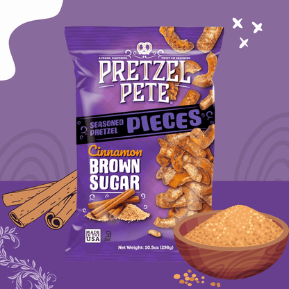 Pretzel Pete Cinnamon & Brown Sugar Pieces