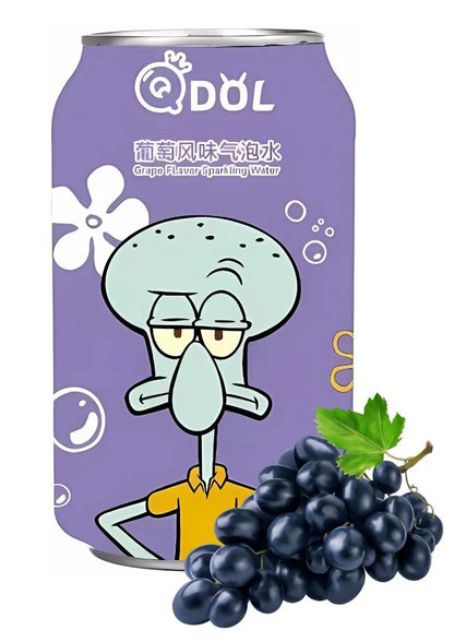 QDOL Spongebob Series Grape Fizzy Water