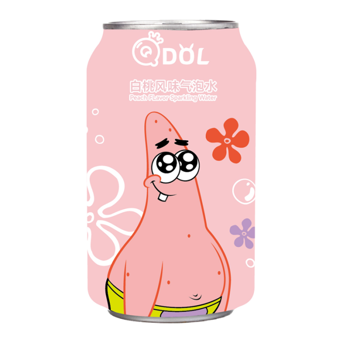 QDOL Spongebob Series Peach Soda Water