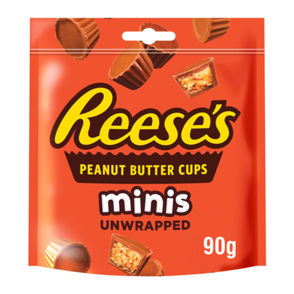 Reese’s Peanut Butter Cups Minis Pouch 90g front view