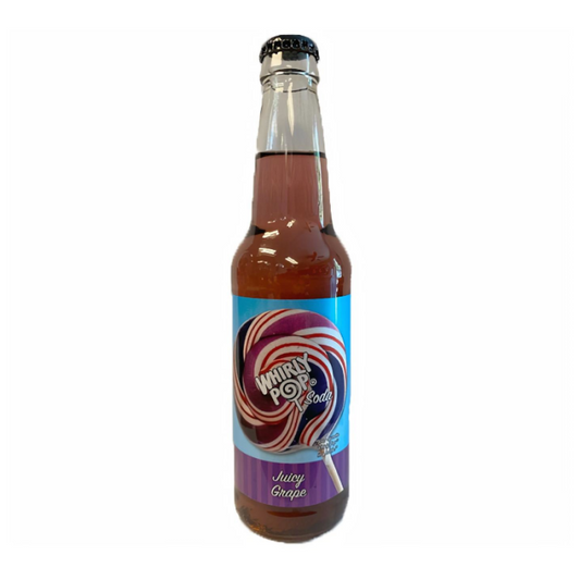 Whirly Pop Juicy Grape Soda 12 oz