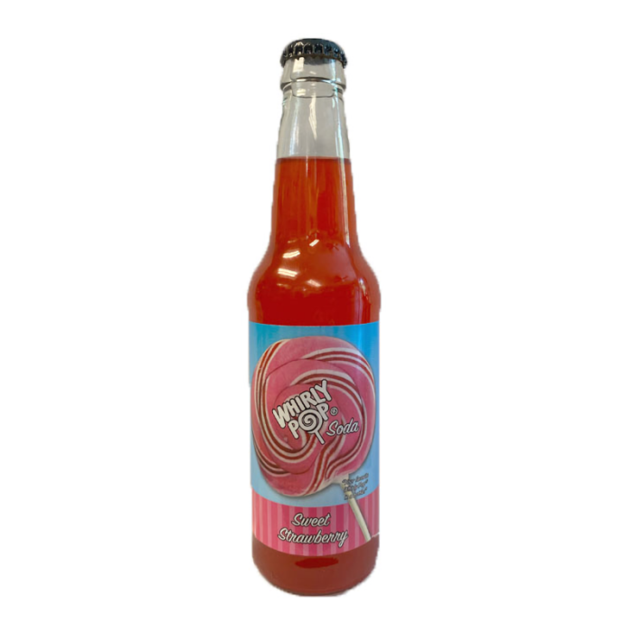 Rocket Fizz Strawberry Craft Soda 12 fl oz