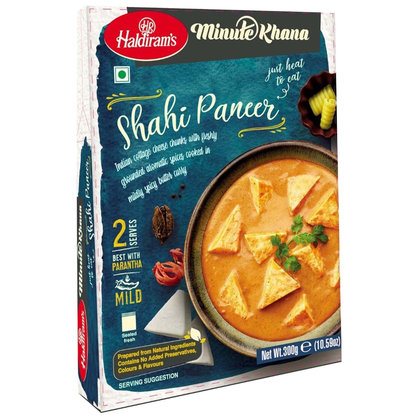 Haldiram Ready to Eat Meals Heat & Eat Finest Ready Indian Dishes- All Varieties