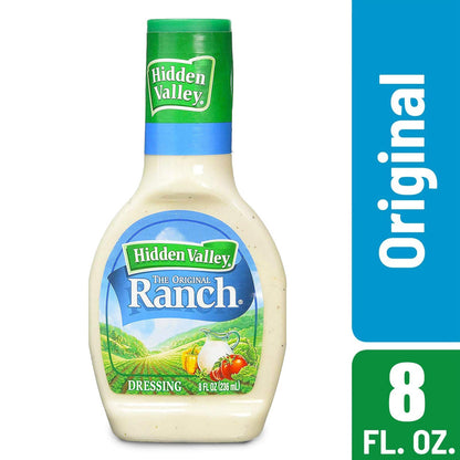 Hidden Valley Original Ranch Dressing 236 ml – USA Imported, Classic Buttermilk & Herb Dip & Drizzle