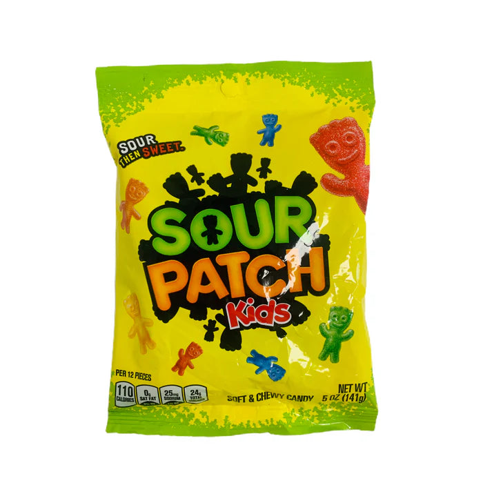 Sour Patch Kids Soft & Chewy Candy 12-pack (102g bags)
