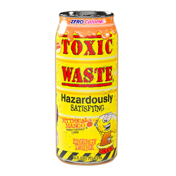 Toxic Waste Mythical Mango Energy Drink 4 Pack