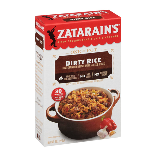 Flavorful Louisiana-Style Dirty Rice Seasoning Mix – Zatarain's 8oz